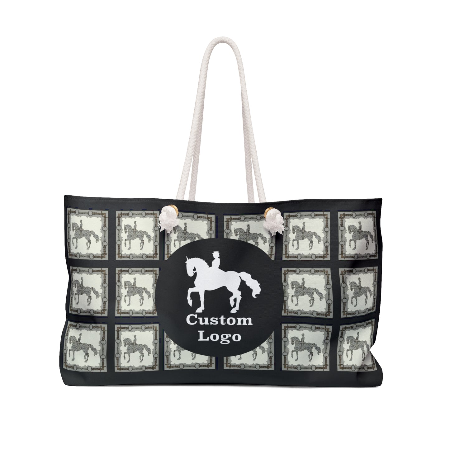 Customizable Equestrian Dressage Weekender Bag