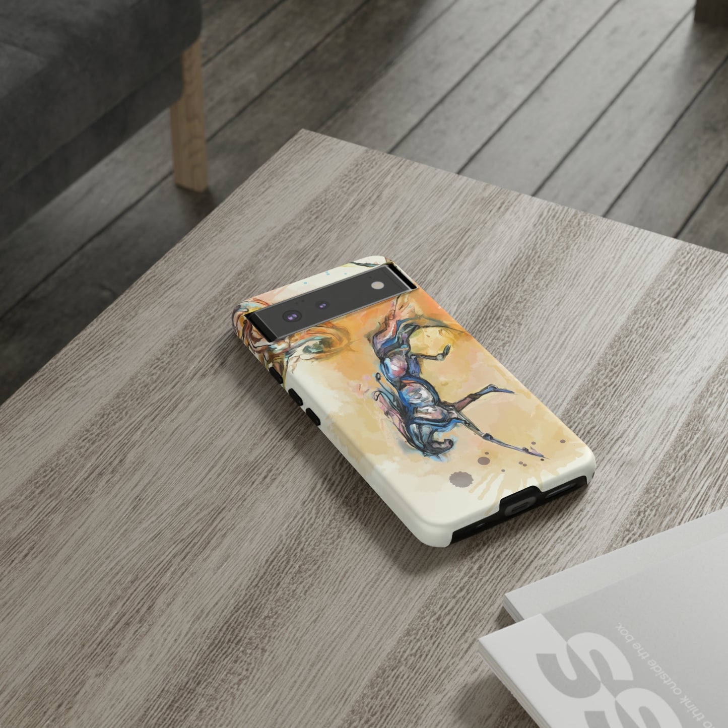 Watercolor Horse Horse Lover Gift Study Tough Case Phone Case.