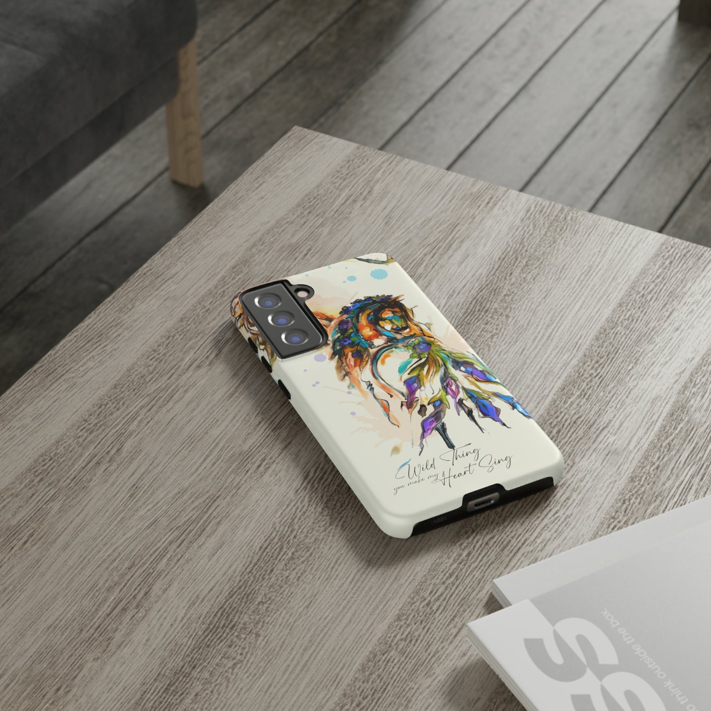 Watercolor Horse Horse Lover Gift Study Tough Case Phone Case.
