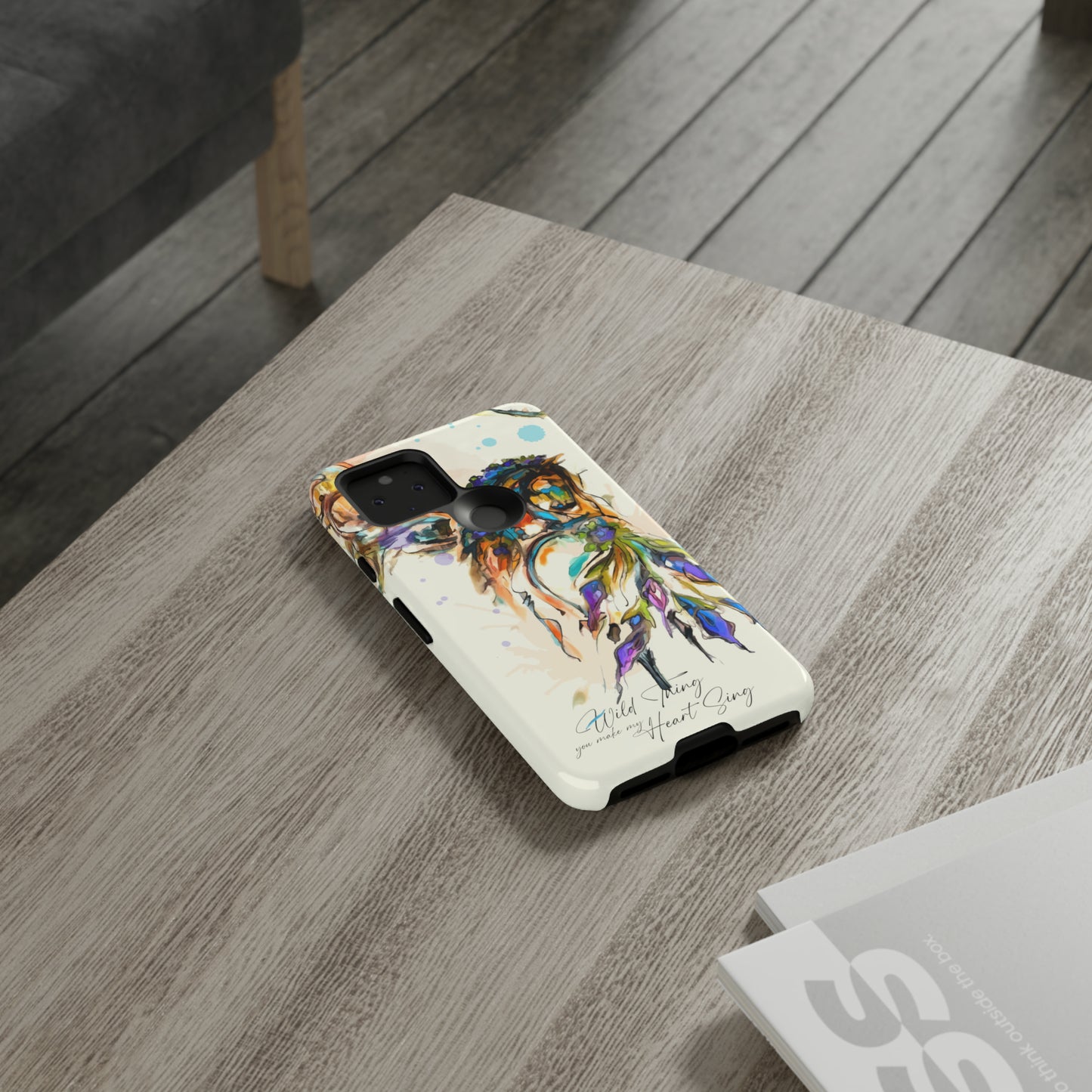 Watercolor Horse Horse Lover Gift Study Tough Case Phone Case.