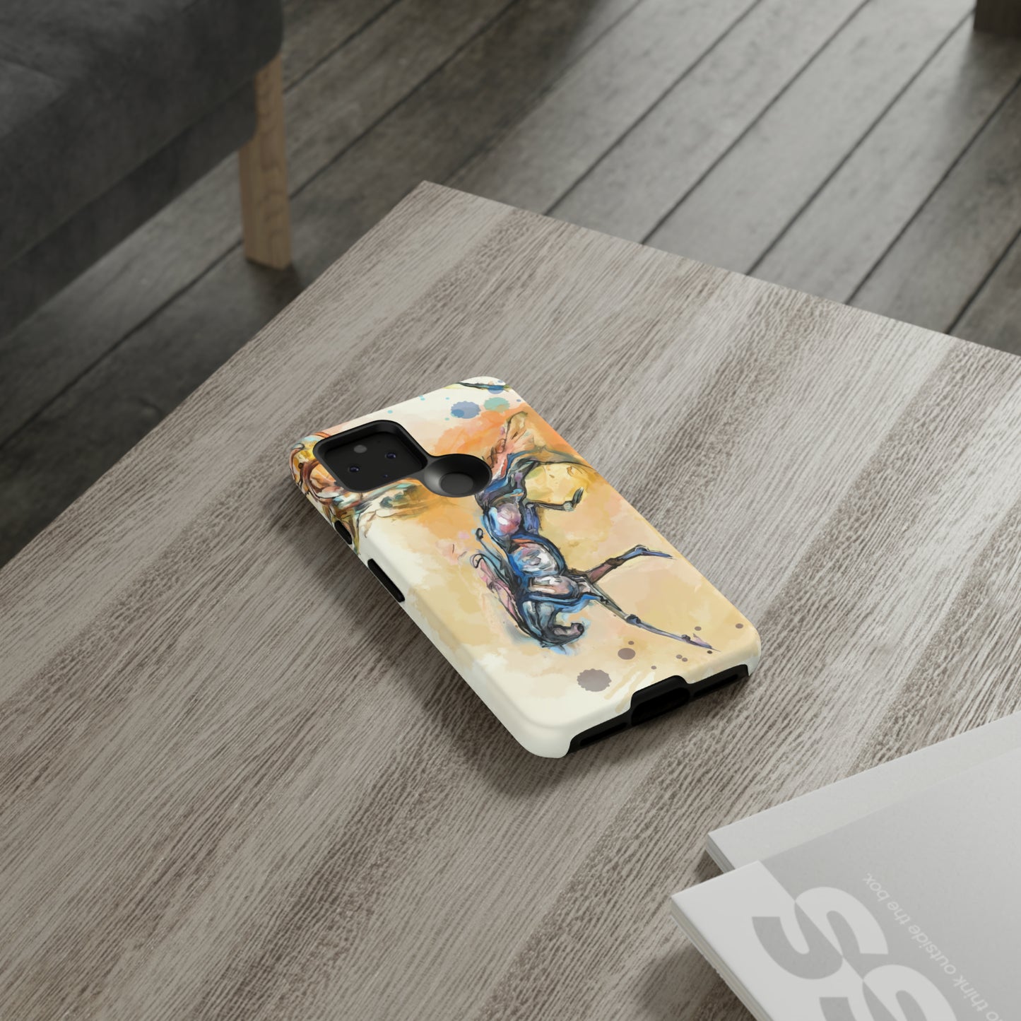 Watercolor Horse Horse Lover Gift Study Tough Case Phone Case.