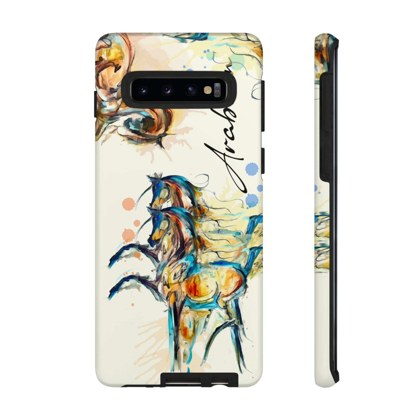 Arabian Watercolor Horse Horse Lover Gift Study Tough Case Phone Case.