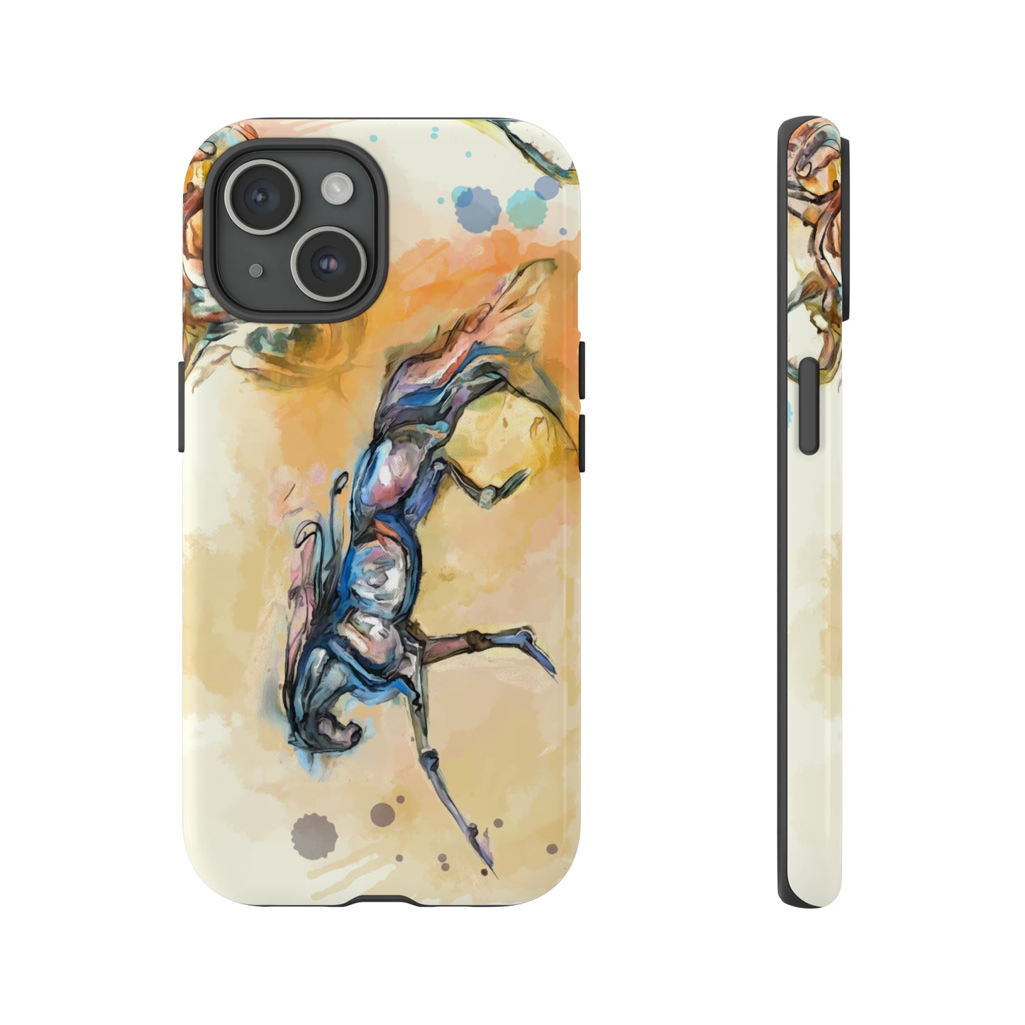 Watercolor Horse Horse Lover Gift Study Tough Case Phone Case.
