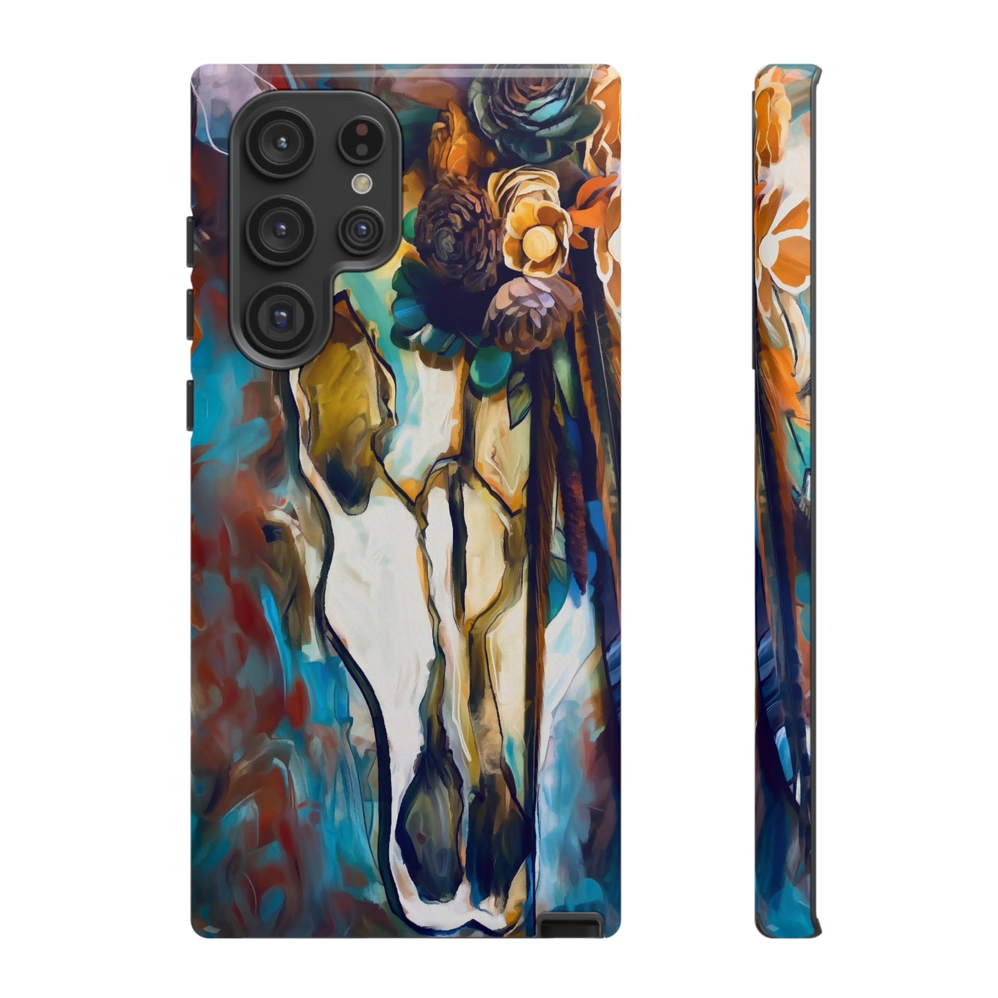 SouthWestern Sugar skull BoHo Art Tough Case Phone Case.