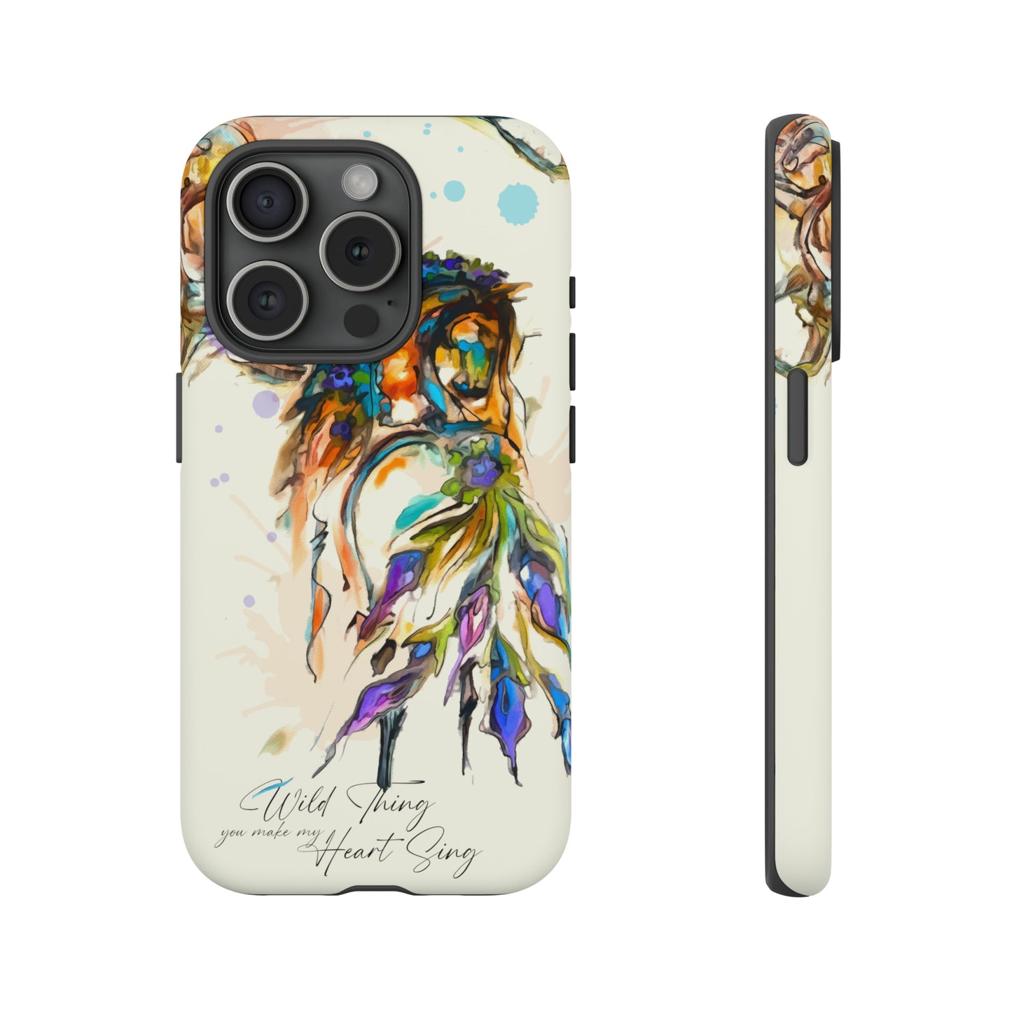 Watercolor Horse Horse Lover Gift Study Tough Case Phone Case.