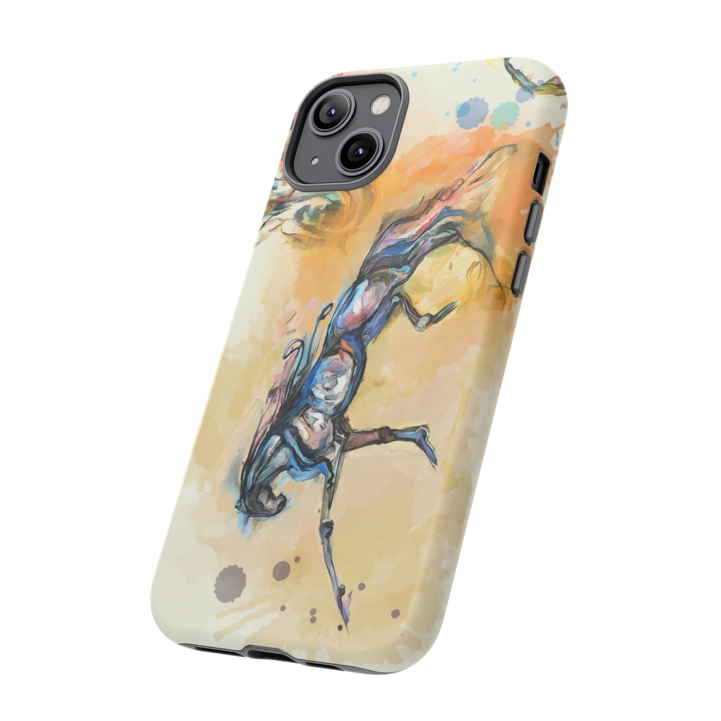 Watercolor Horse Horse Lover Gift Study Tough Case Phone Case.