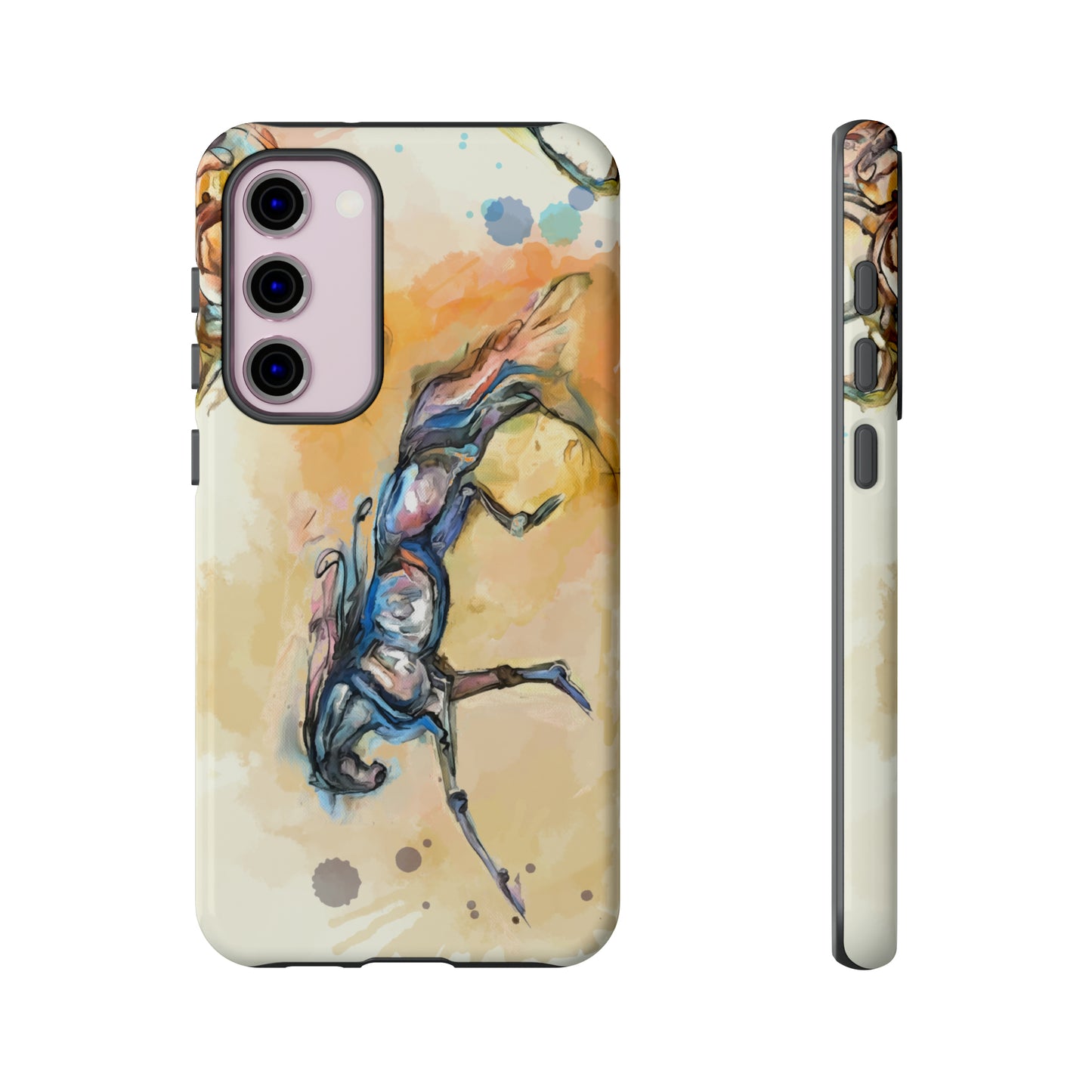 Watercolor Horse Horse Lover Gift Study Tough Case Phone Case.