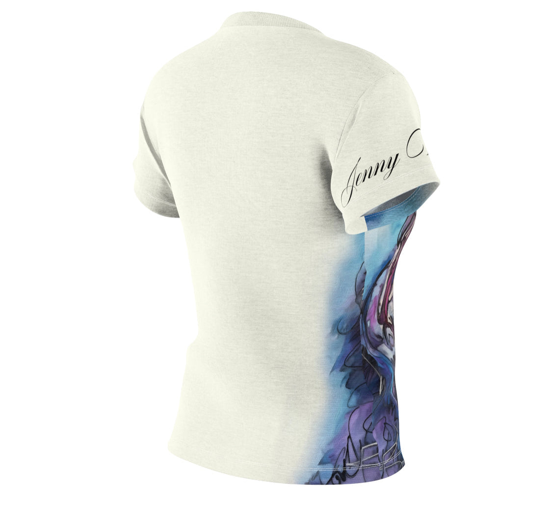 Jenny Veenstra watercolor wrap around Art T Shirt