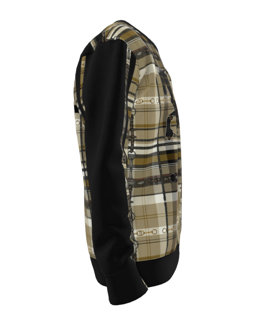 Jenny Veenstra Friesian Plaid Sweathshirt