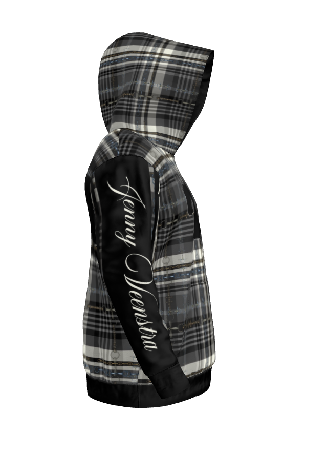 Jenny Veenstra Friesian Gray Hoodie