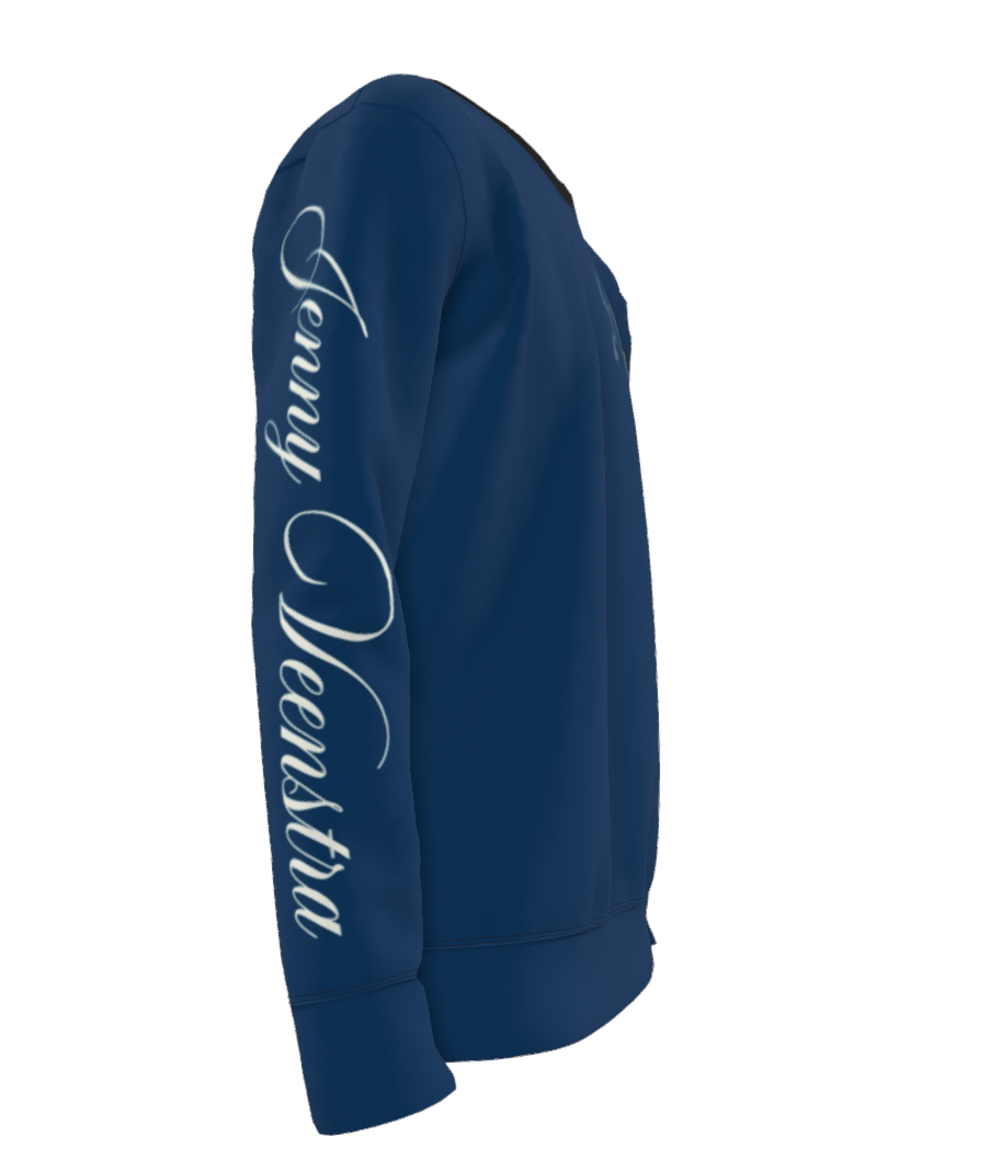 Jenny Veenstra Blue Life is Better When we Dance Together sweatshirt