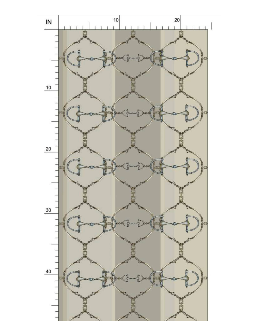 Neutral Snaffle Bit Wallpaper Luxury Equestrian Home Decor Farmhouse Wall Accent Wallpaper Neutral Decor