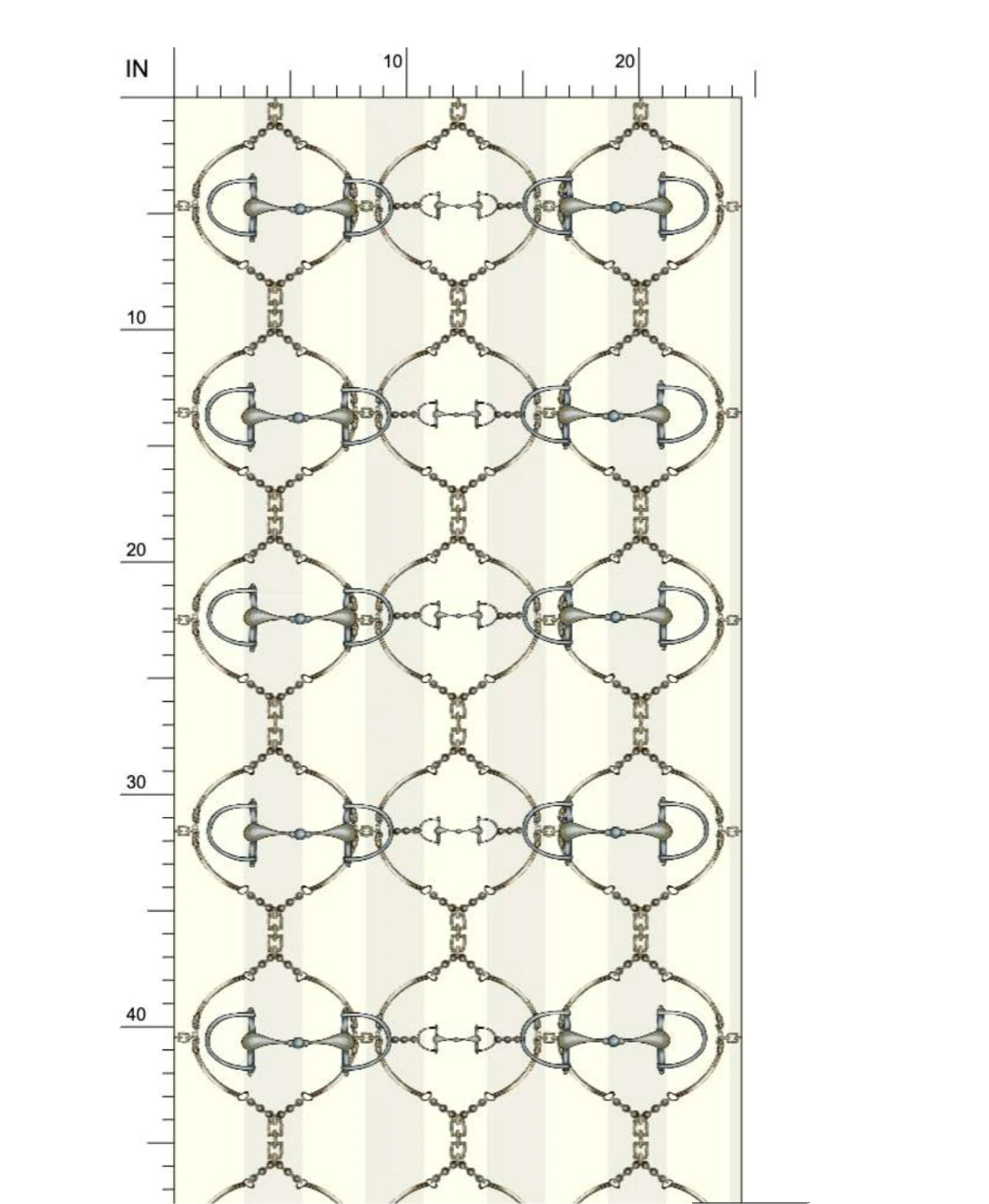 Luxury Snaffle Bit Wallpaper Equestrian Home Decor Farmhouse Wall Accent Wallpaper Neutral Decor