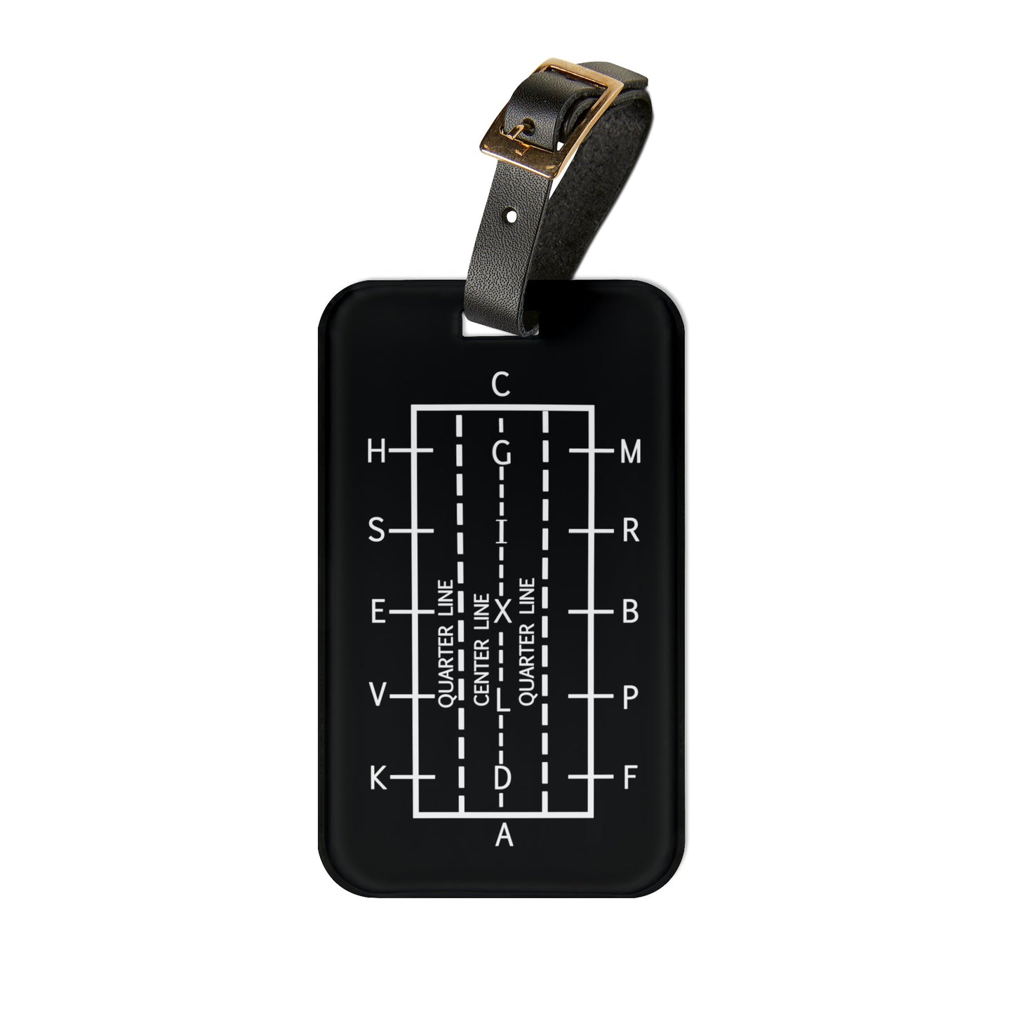 Dressage Arena Luggage Tag