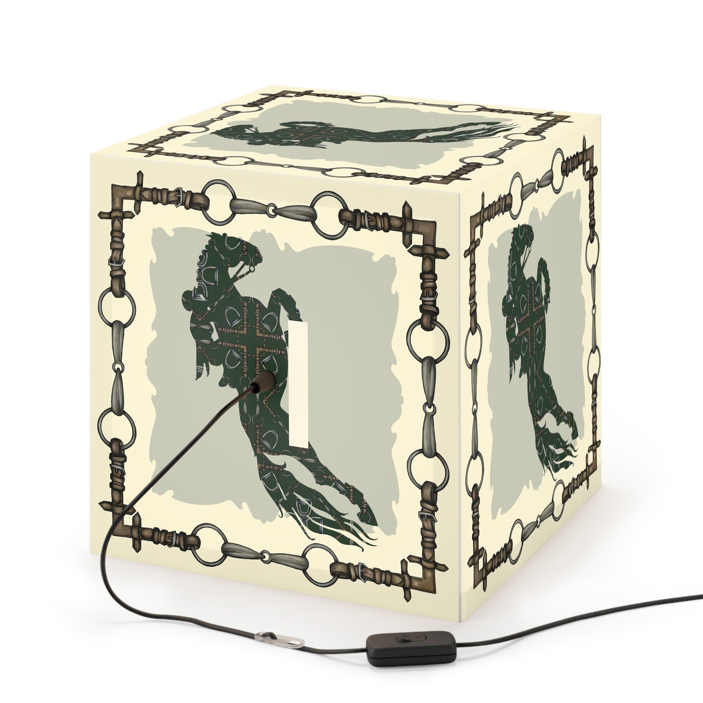 Equestrian Snaffle Bit Personalized Lamp