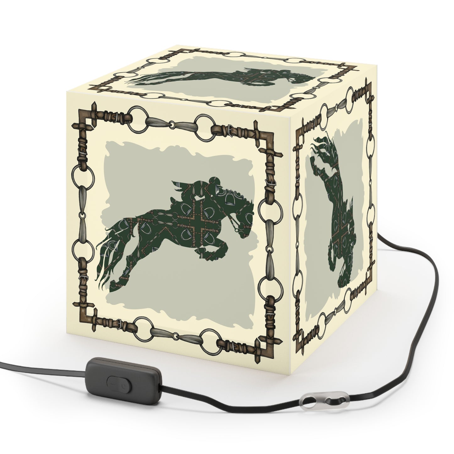 Equestrian Snaffle Bit Personalized Lamp