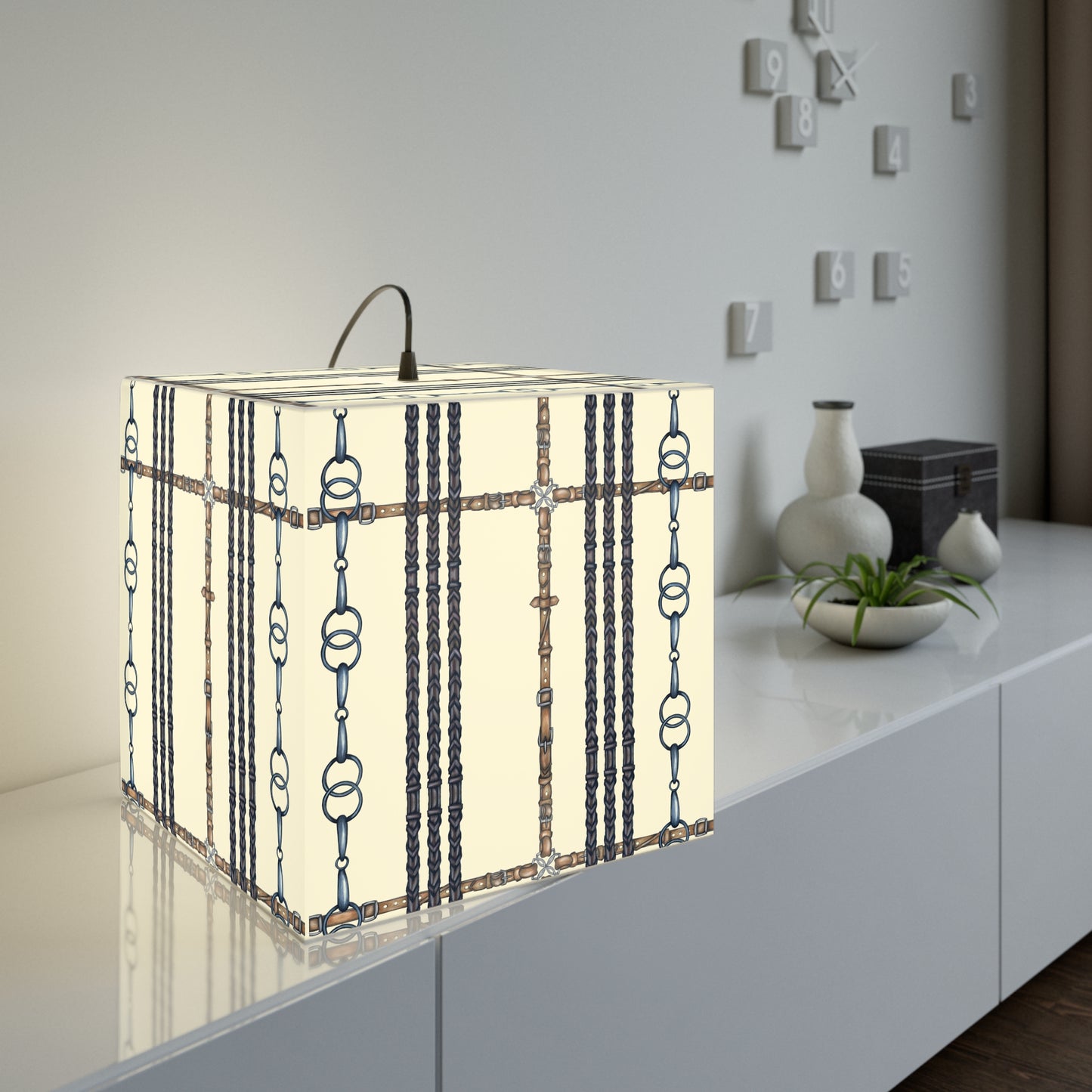 Equestrian Snaffle Bit Personalized Lamp