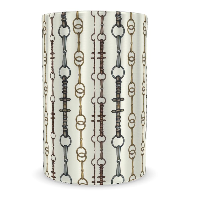 Luxury Wine Cooler, Equestrian Bit Motif , Horse lover gift