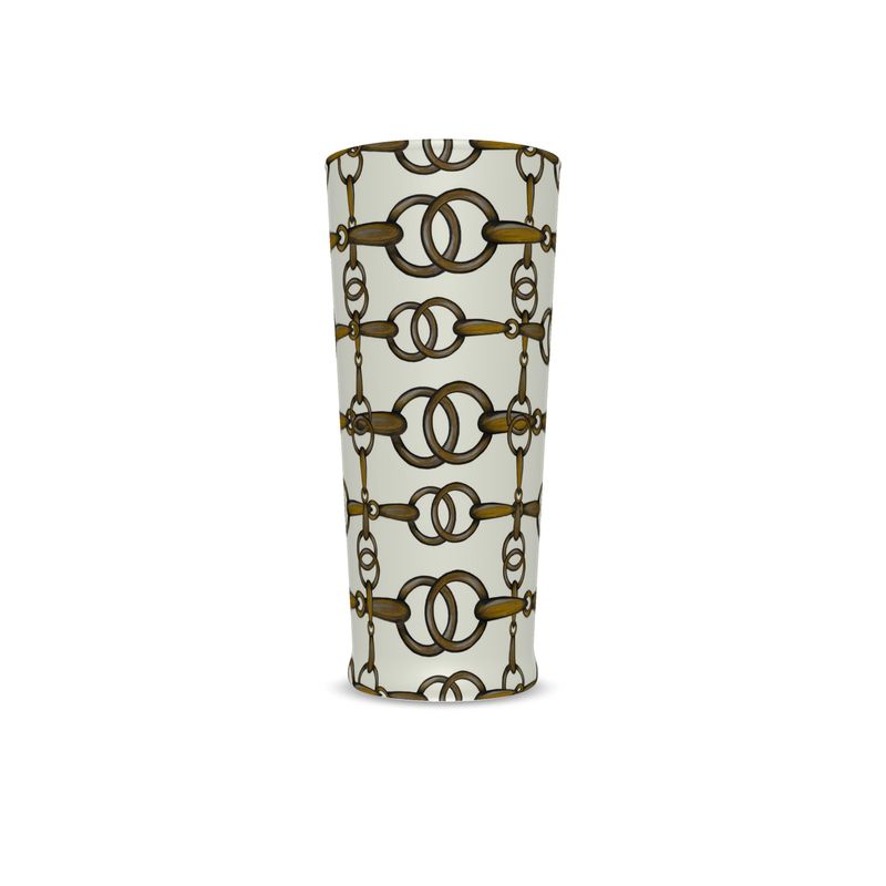 Equestrian Bit Beer Glass, Luxury Bar, Horse lover gift, 10 0z,