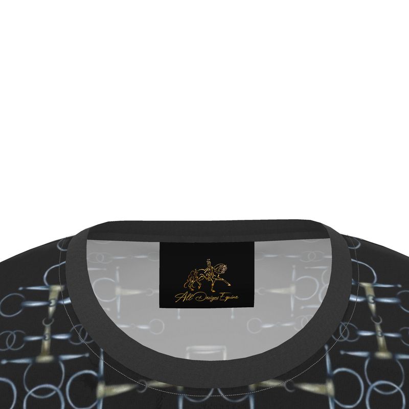 Equestrian Bit Motif All Over Print Shirt