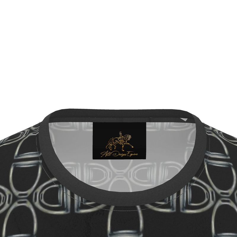 Equestrian Bit Motif All Over Print Shirt