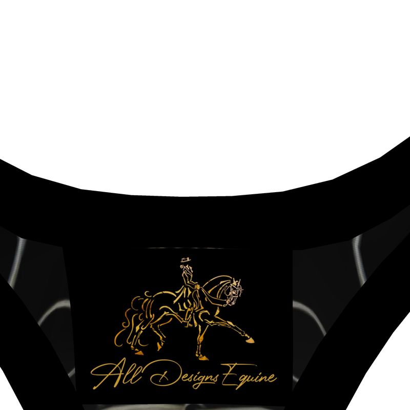 Equestrian Bit Motif Sports Bra