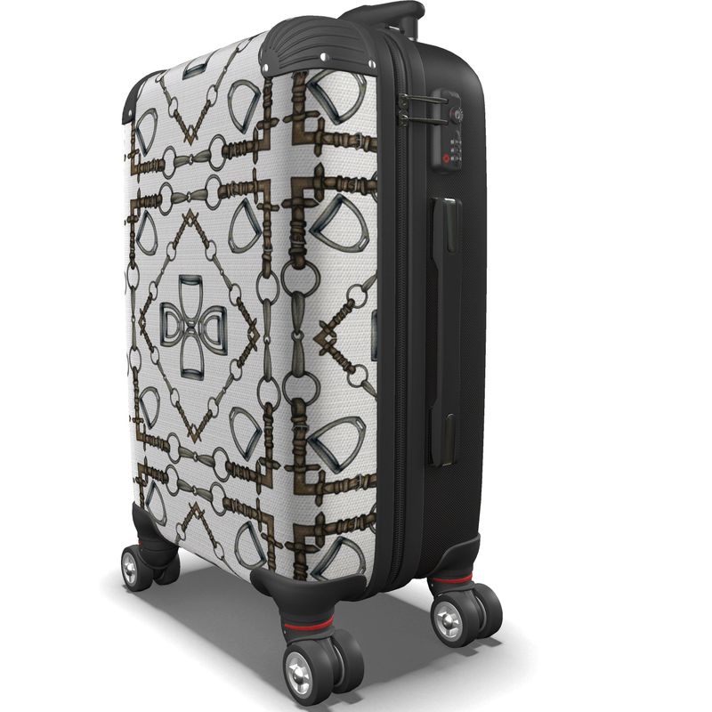 Bit Motif Equestrian Suit Case