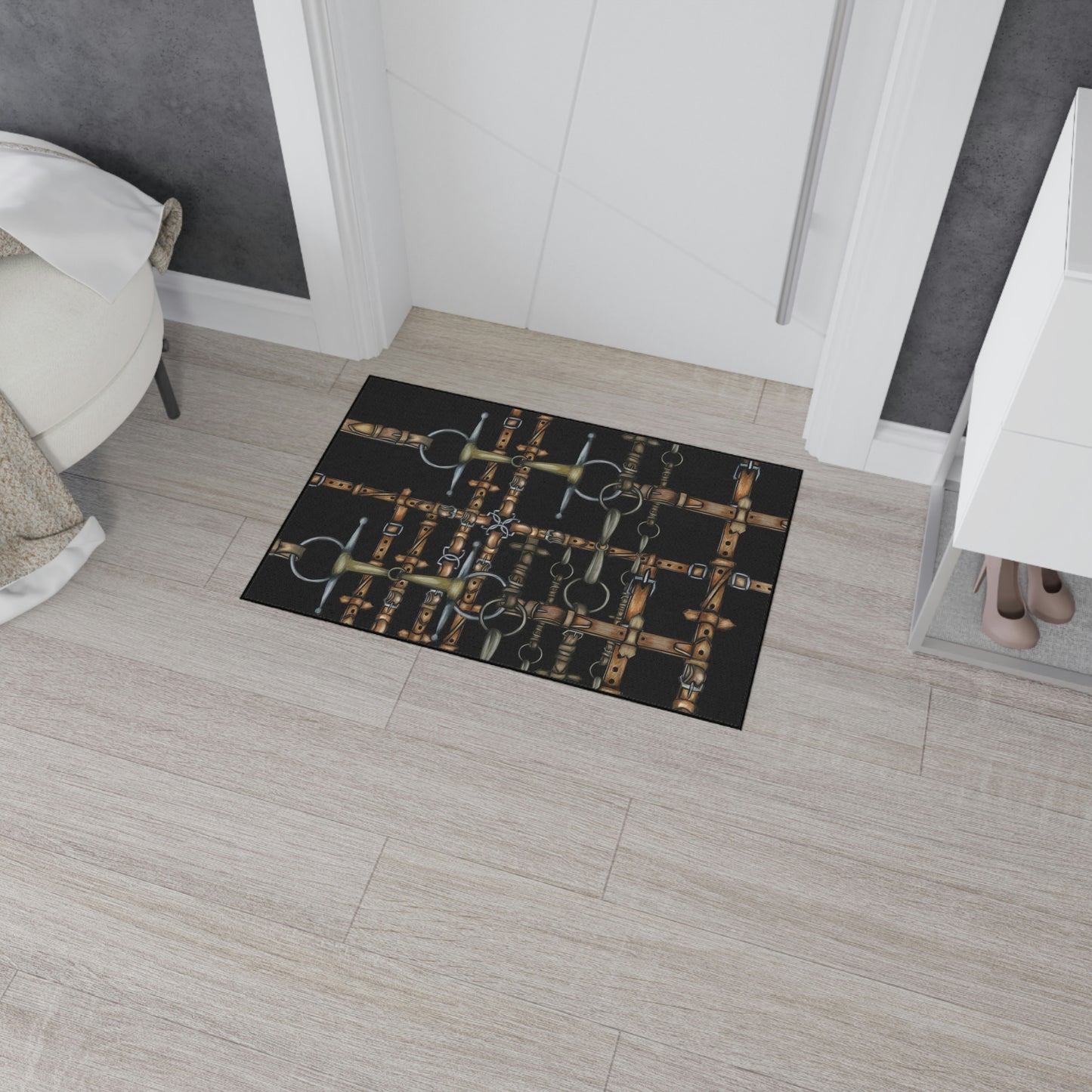 Bit Motif Heavy Duty Floor Mat