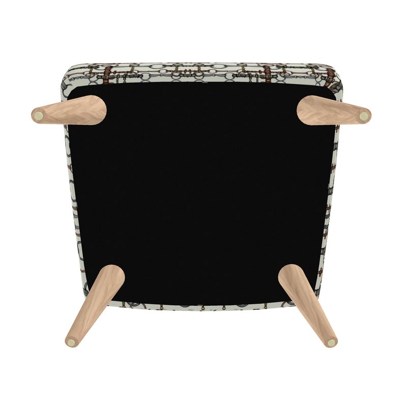 Ivory Chaos Cit Motif Chair