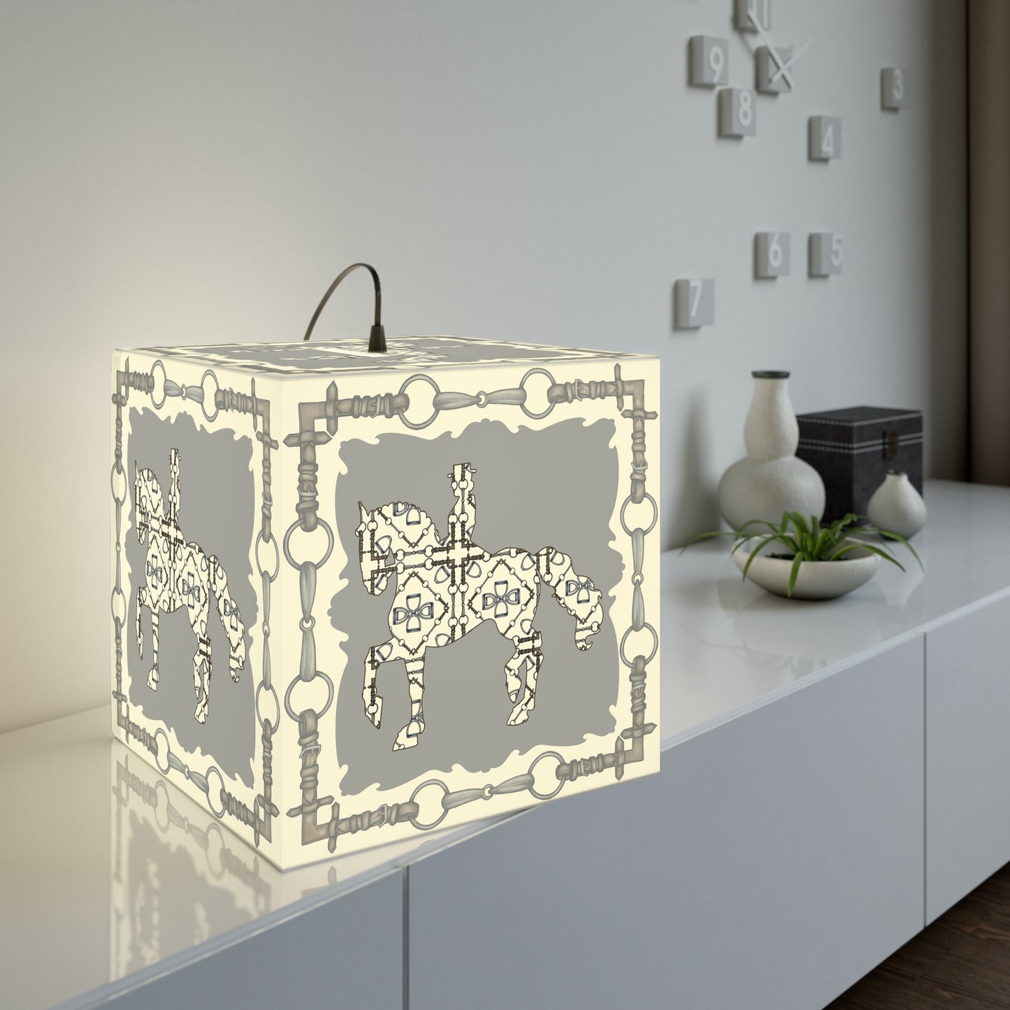 Copy of Equestrian Snaffle Bit Personalized Lamp