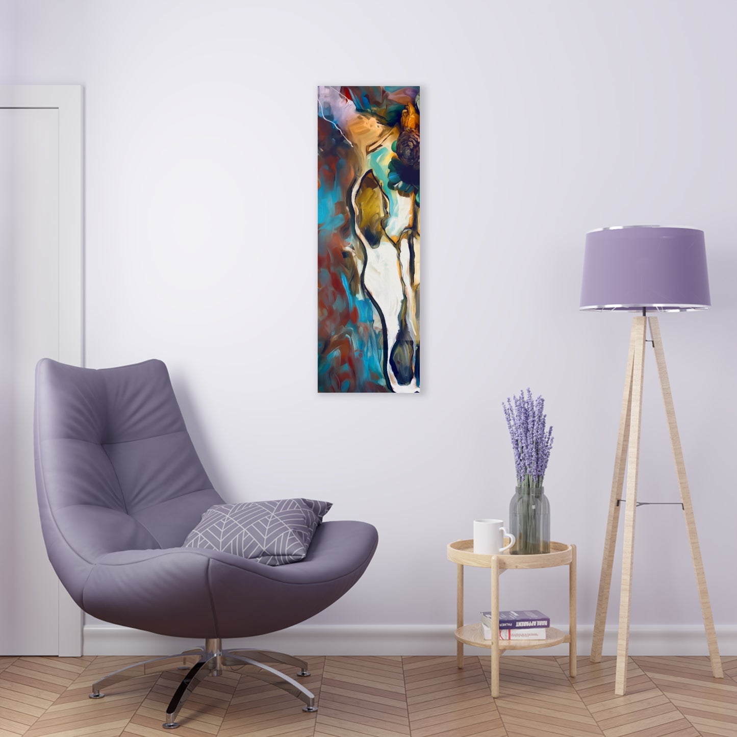 Southwestern Sugar Skull Art Acrylic Print