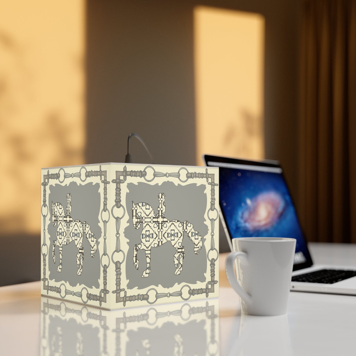 Dressage Equestrian Snaffle Bit Personalized Lamp