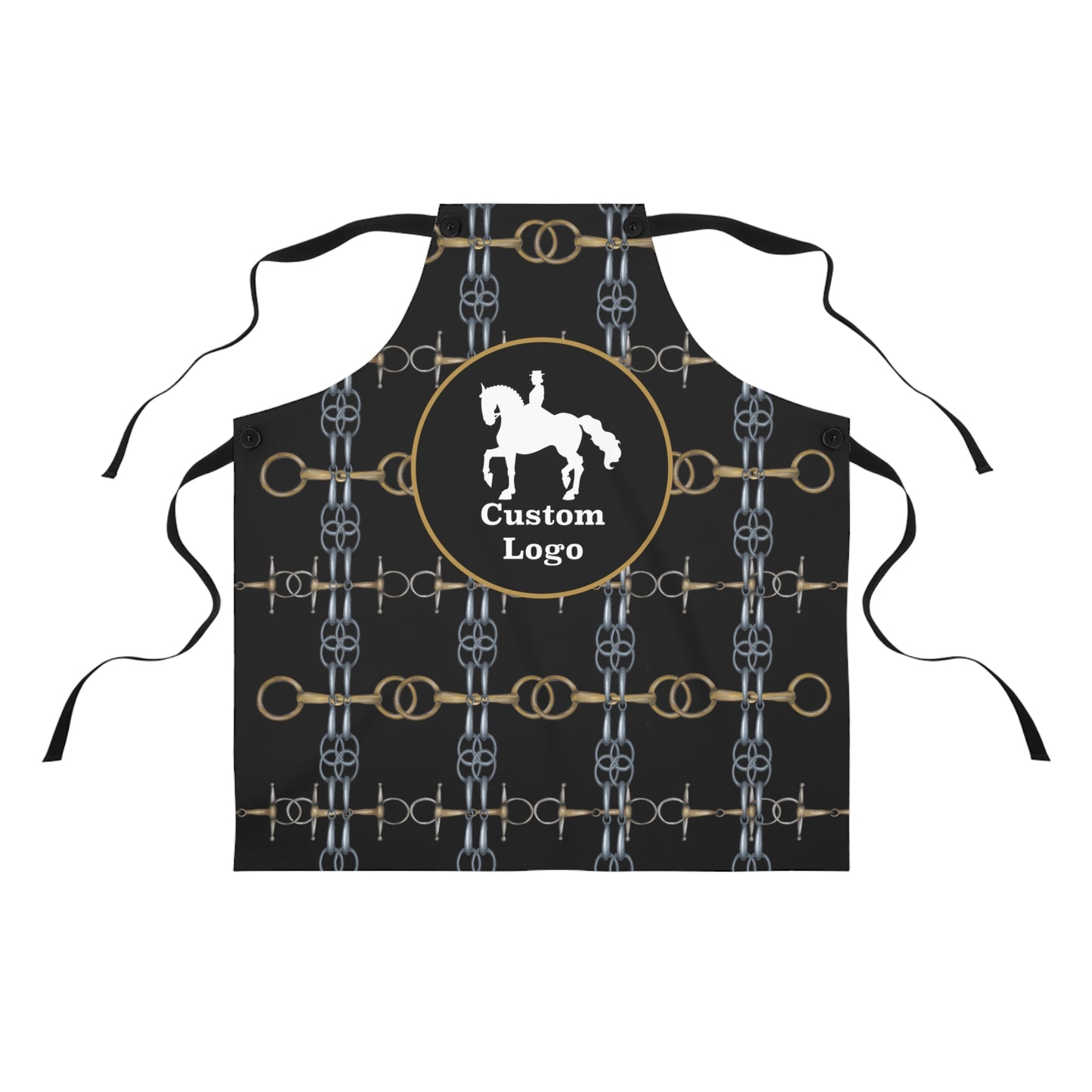 Customizable Equestrian Bit Horse Show Apron