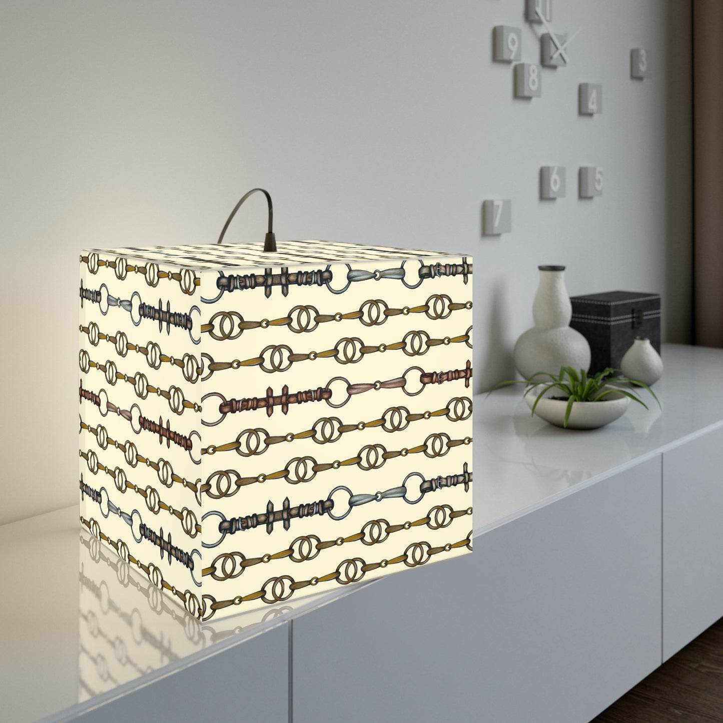 Equestrian Snaffle Bit Personalized Lamp