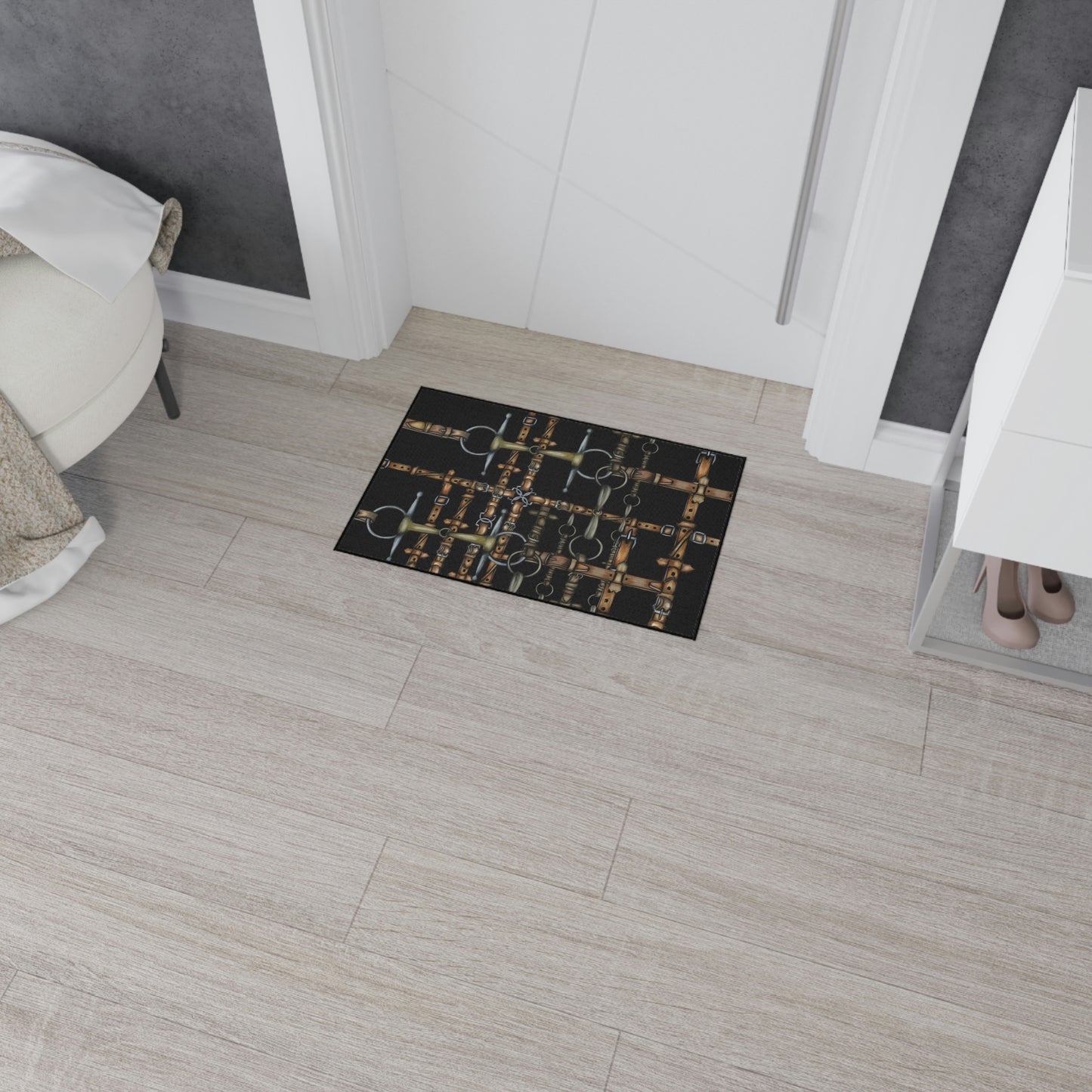 Bit Motif Heavy Duty Floor Mat
