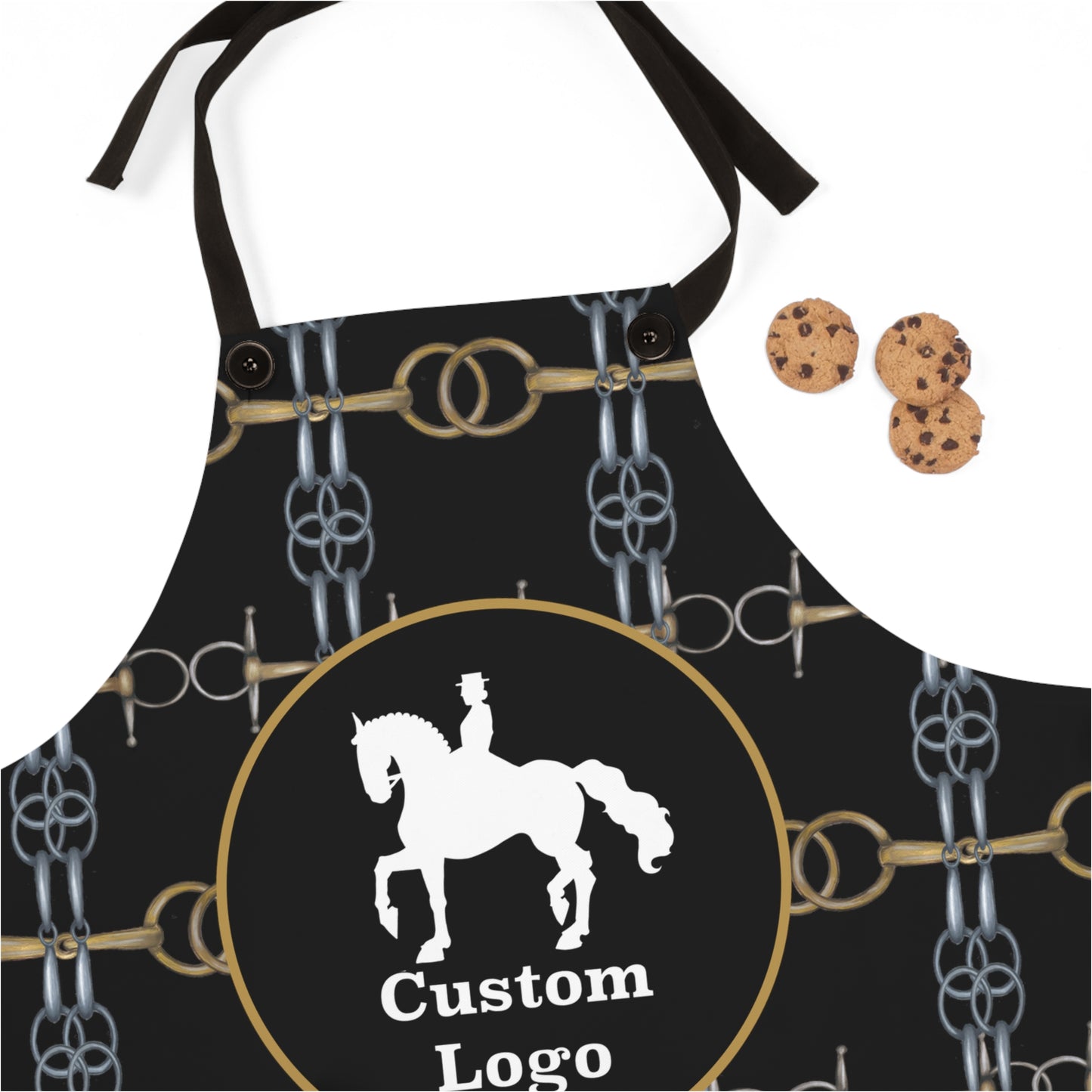 Customizable Equestrian Bit Horse Show Apron