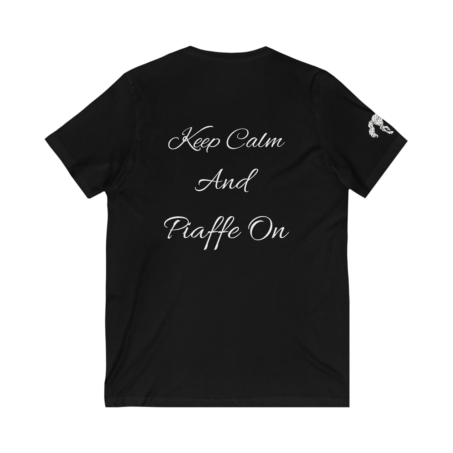 Dressage Piaffe T-shirt Unisex Jersey Short Sleeve V-Neck Tee