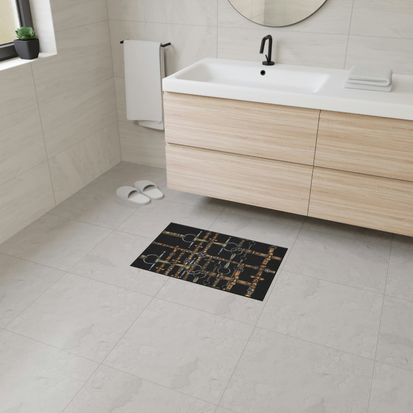 Bit Motif Heavy Duty Floor Mat