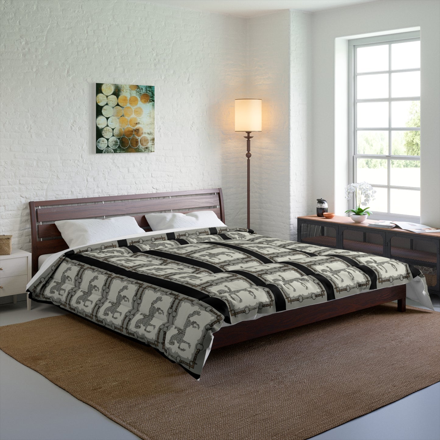 Equestrian Dressage Horse Comforter