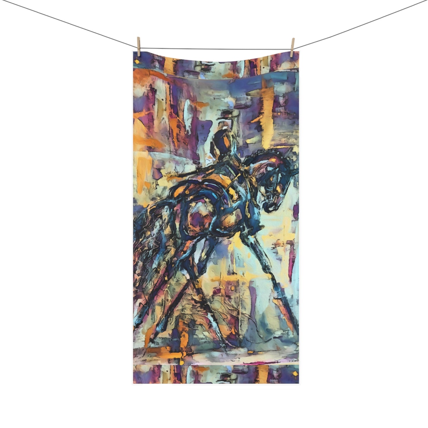 Equestrian Art Premium Towel