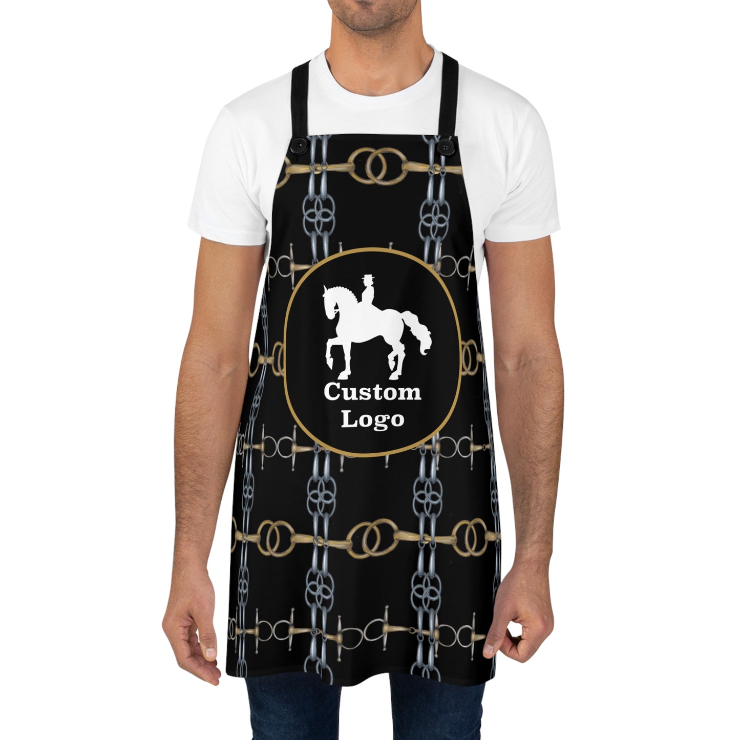 Customizable Equestrian Bit Horse Show Apron