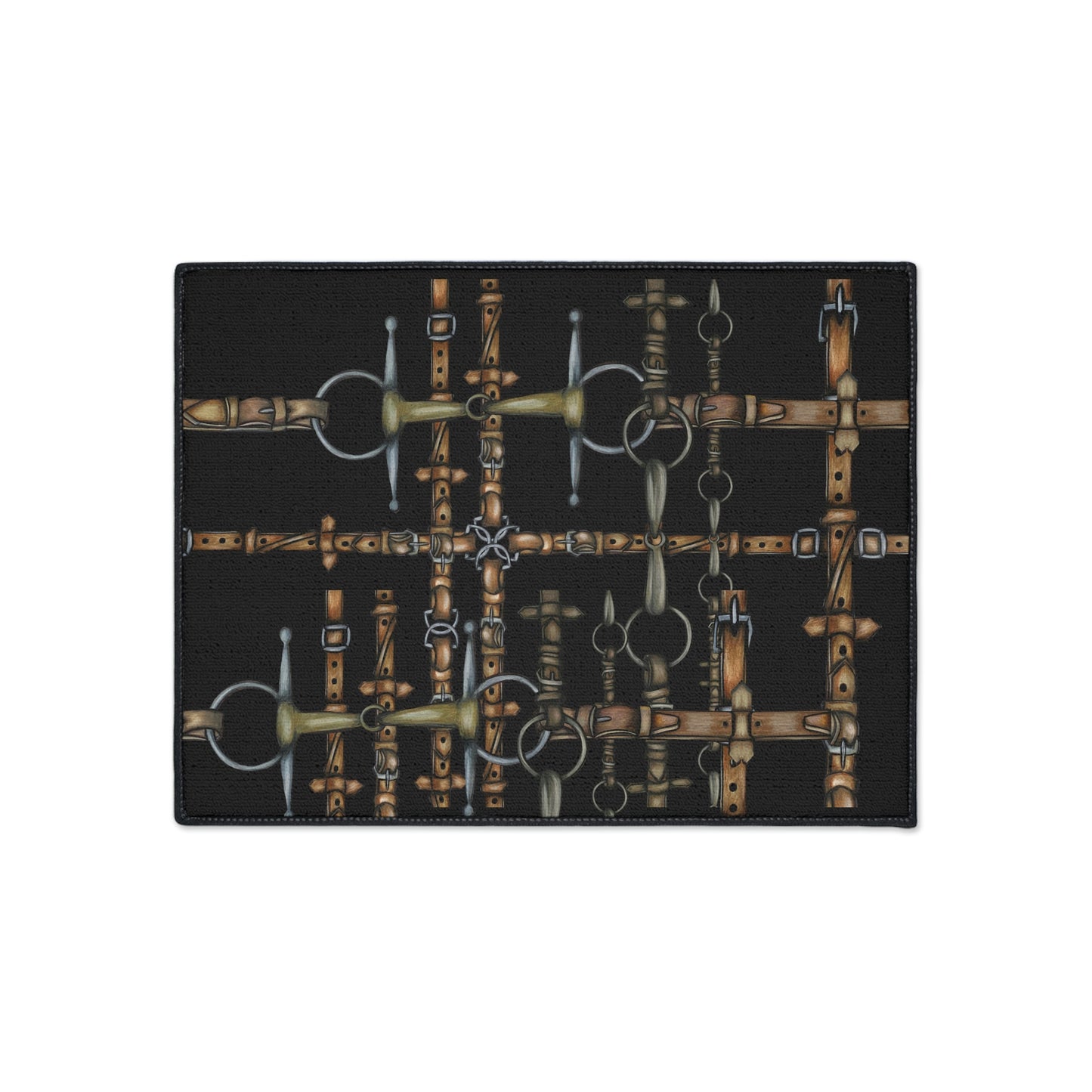 Bit Motif Heavy Duty Floor Mat