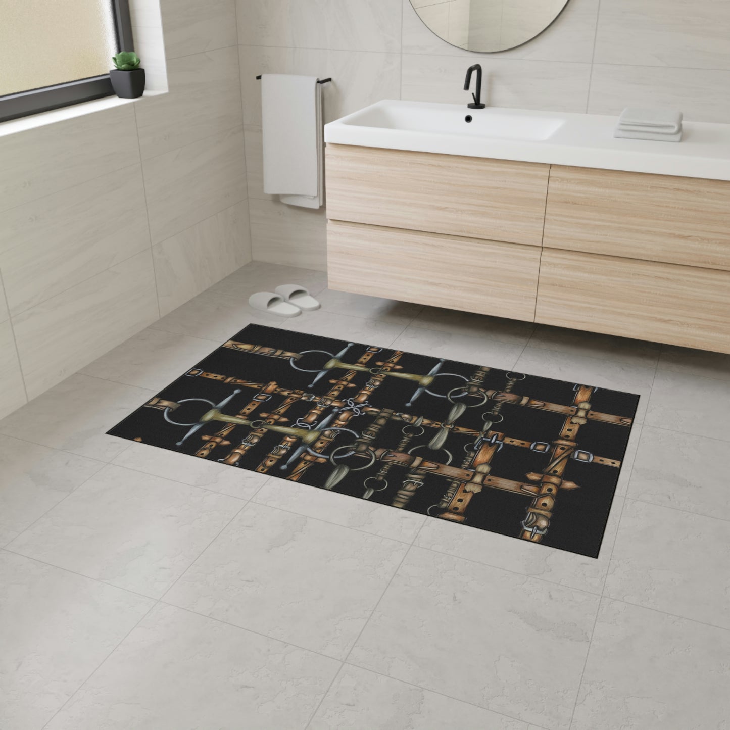 Bit Motif Heavy Duty Floor Mat