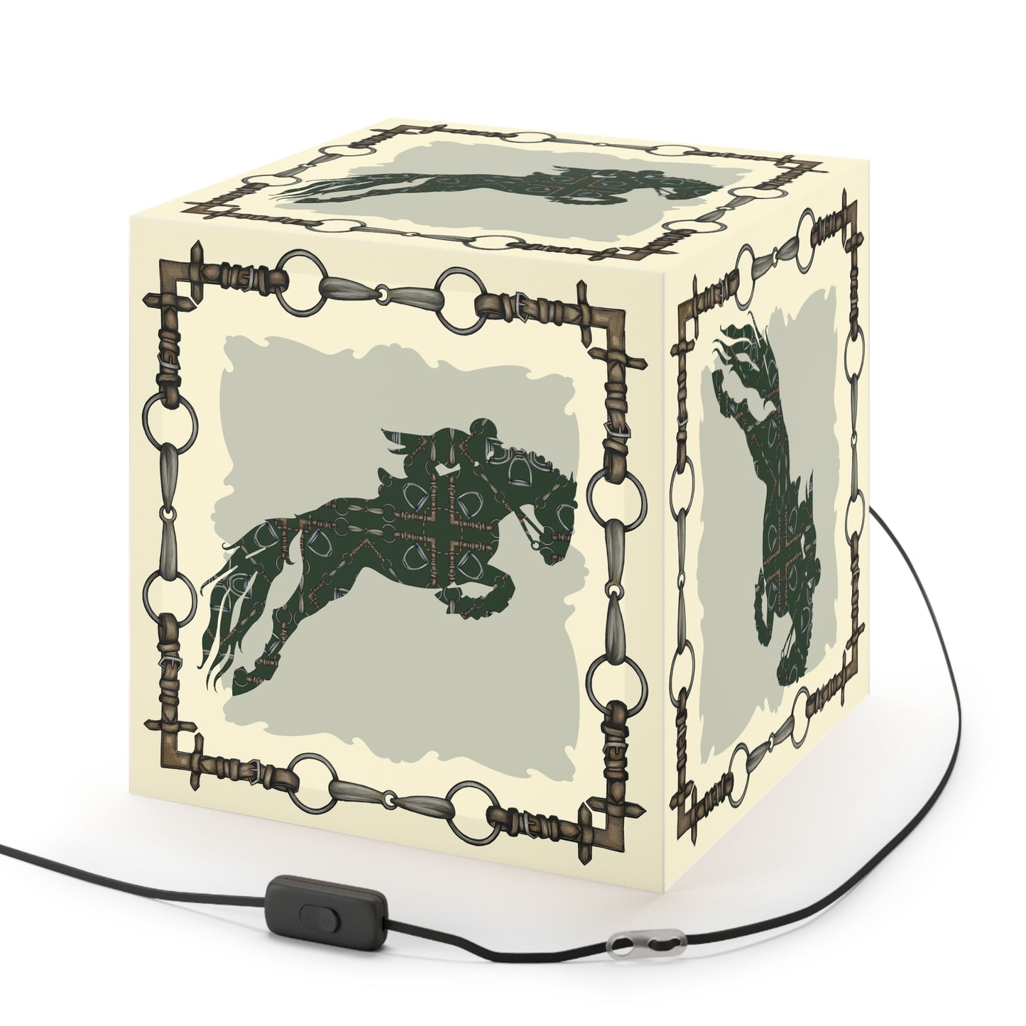Equestrian Snaffle Bit Personalized Lamp