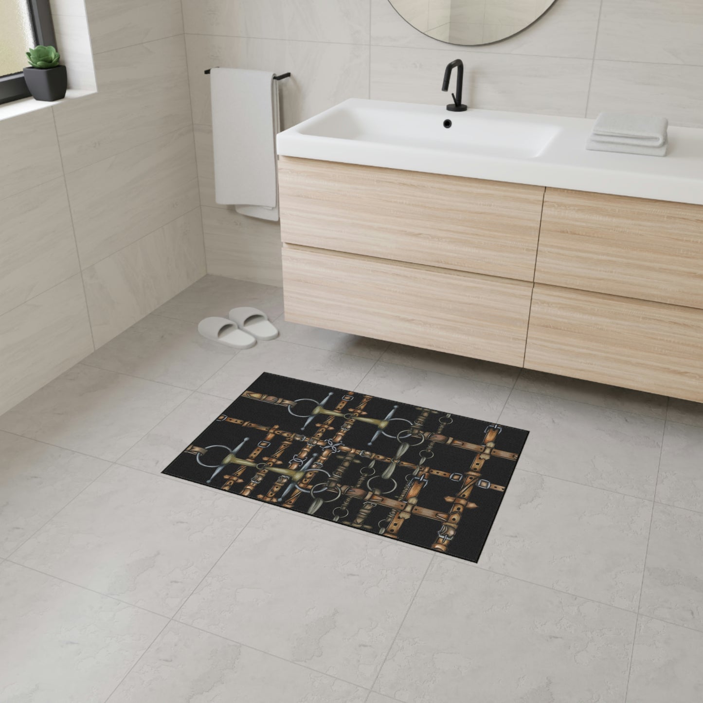Bit Motif Heavy Duty Floor Mat