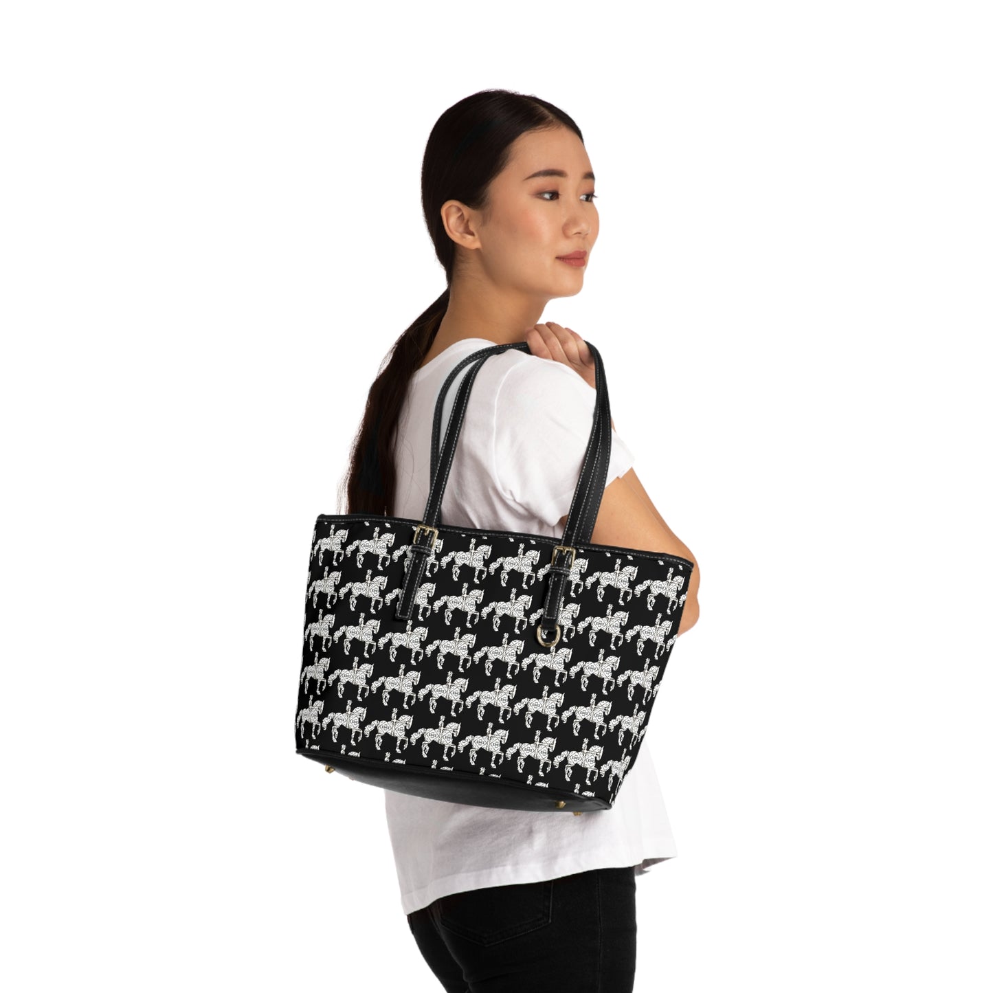 Copy of Copy of Equestrian Dressage PU Leather Shoulder Bag
