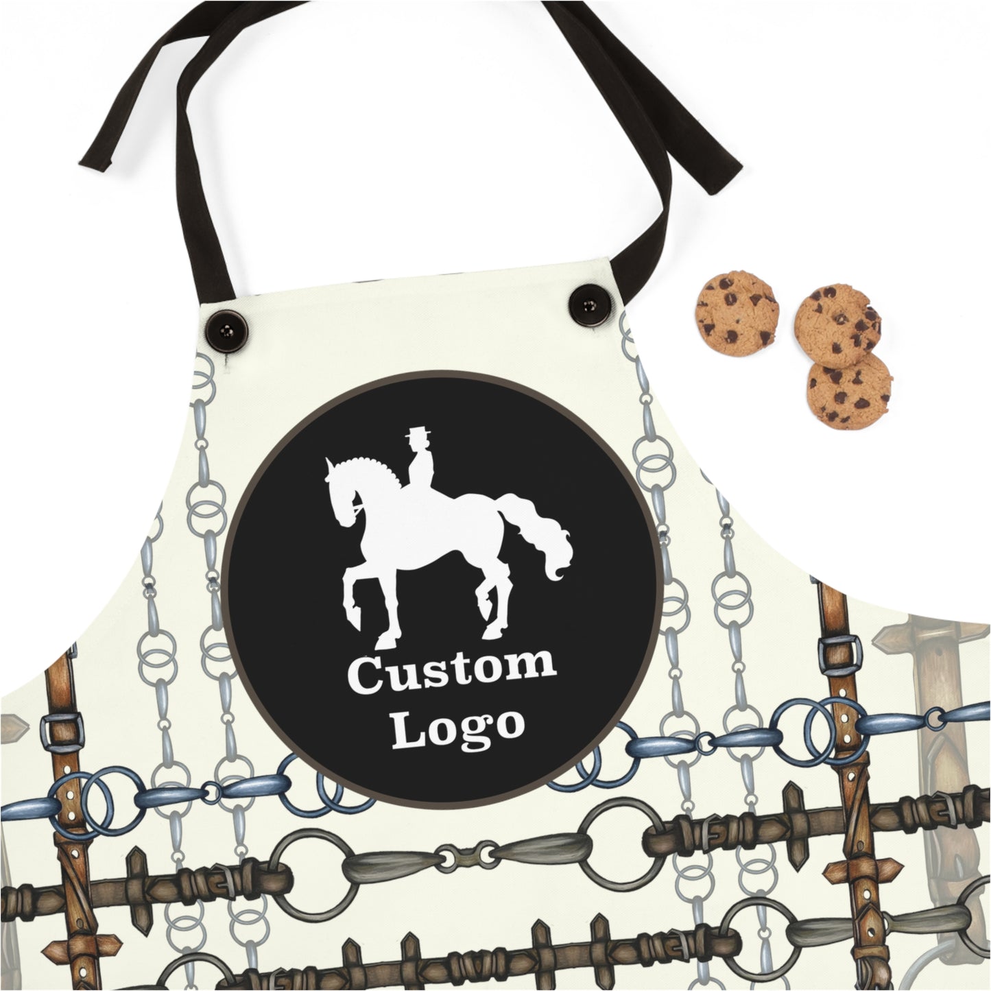 Customizable Equestrian Bit Horse Show Apron
