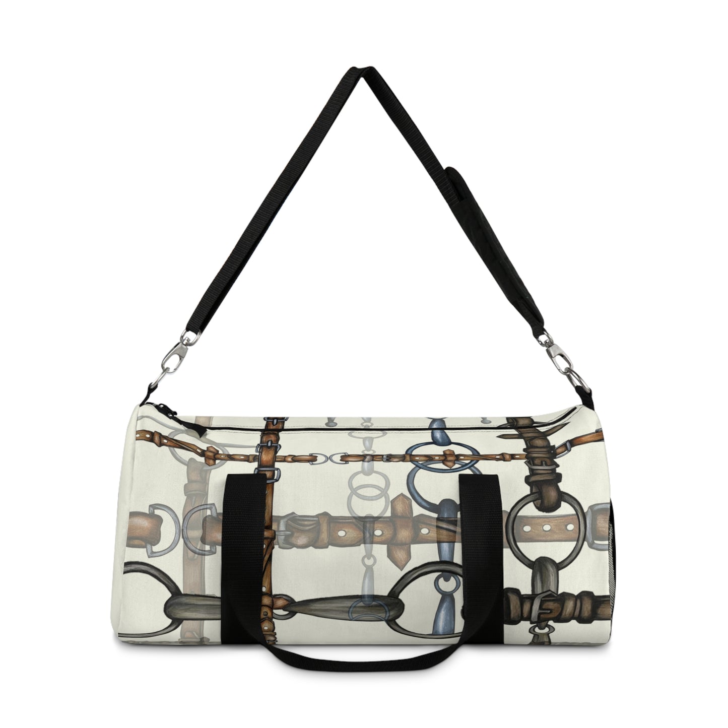 Chaos Bit Pattern Bit Pattern Ivory Duffel Bag