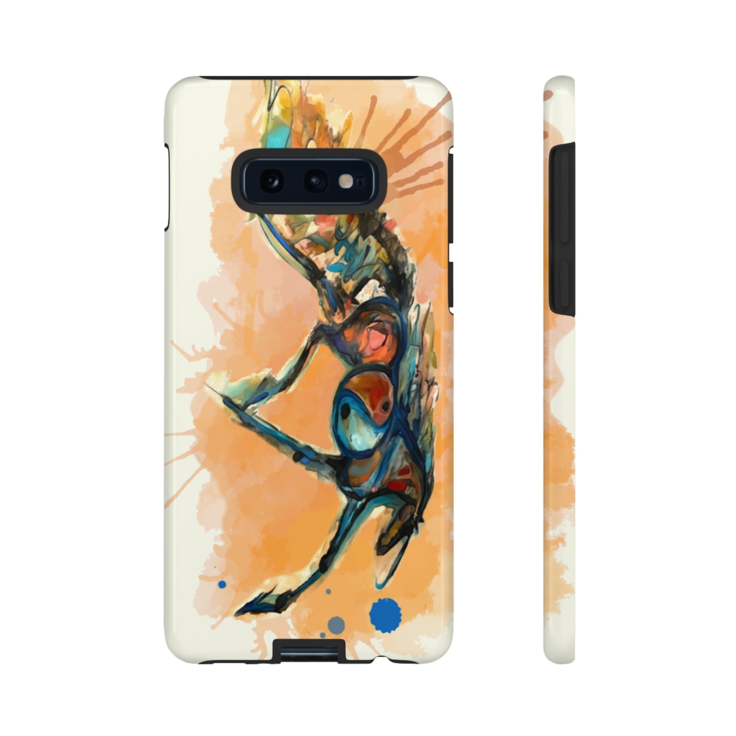 Yin Yang Watercolor Horse Horse Lover Gift Study Tough Case Phone Case.