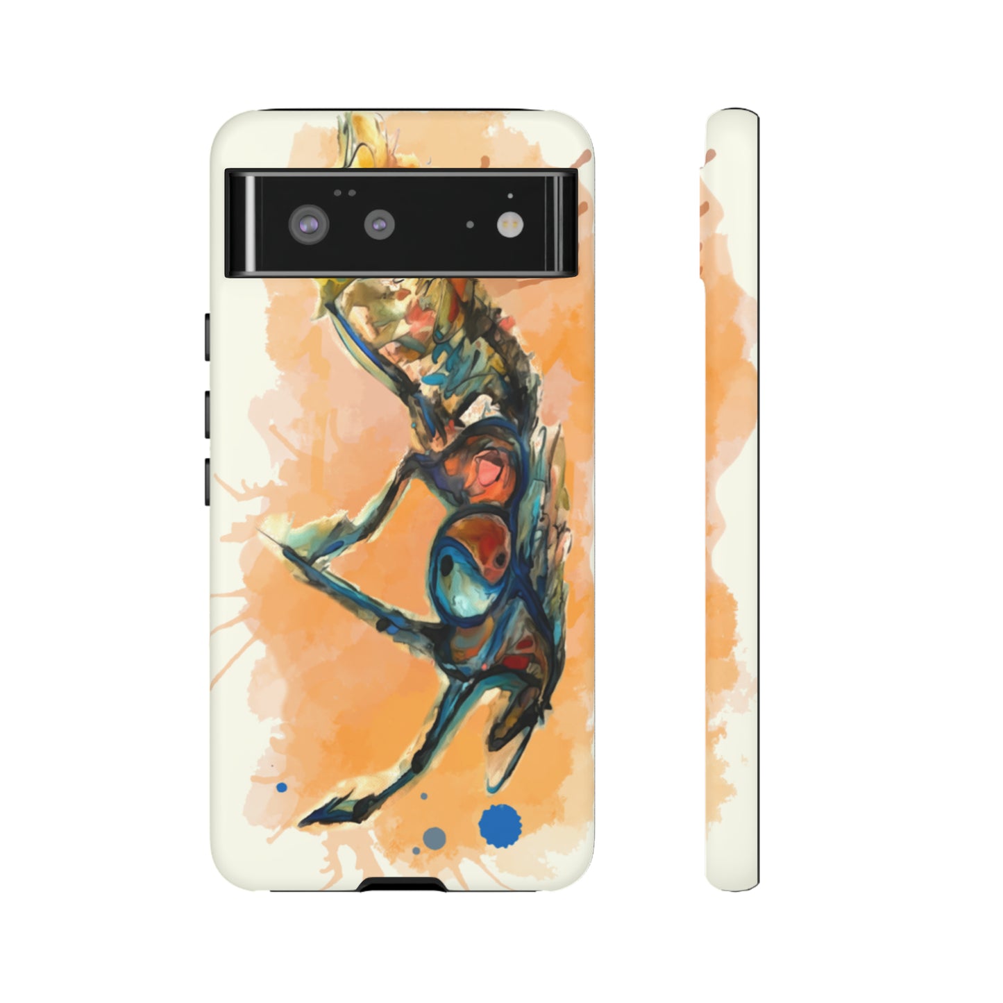 Yin Yang Watercolor Horse Horse Lover Gift Study Tough Case Phone Case.